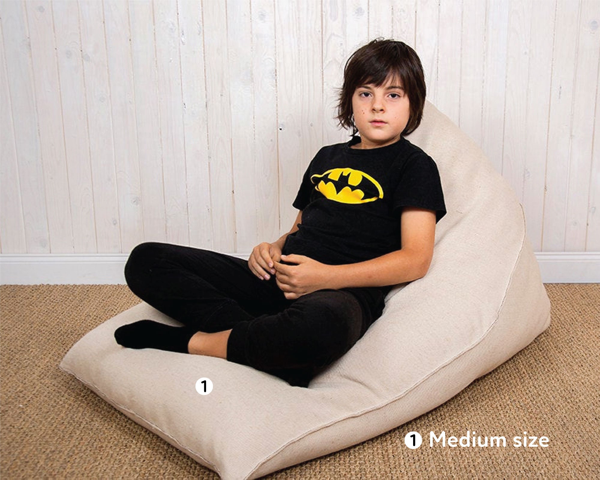 Wool Bean Bag Chair / Made to Order From Organic and Oekotex Etsy