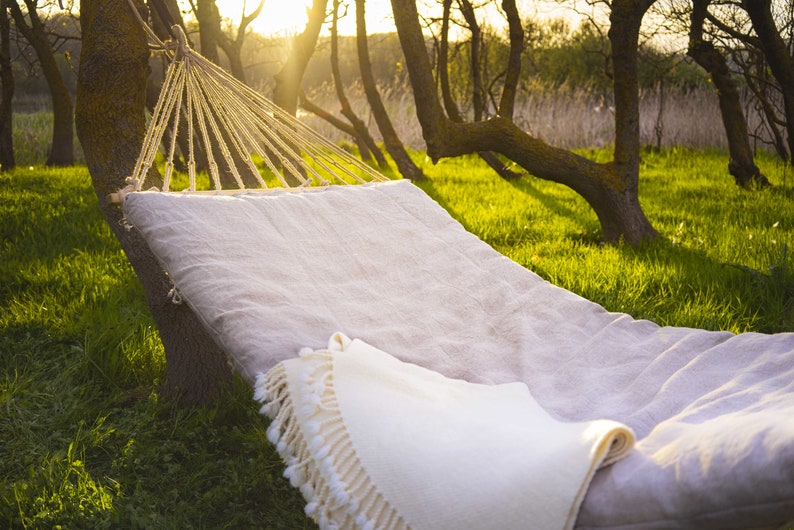 Wool Hammock Cushion With Removable Cover / Hammock is Etsy