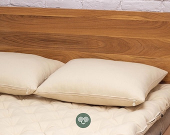 Wool Pillow Protector – Virgin Wool Pillowcase Custom Size
