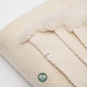 Heavy Merino Wool Blanket / All-Natural Throw Blanket