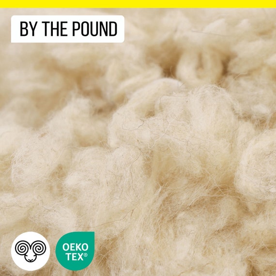 Wool Stuffing / Oeko-tex Certified / Perfect for Filling Pillows, Cushions,  Dolls 
