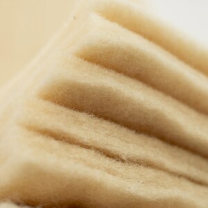 Organic Wool Batting by the Yard – GOTS Wool Filling for Crafts and Upholstery image 2