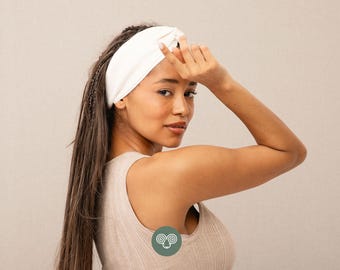Natural Fabric Hair Band – Handmade Hair Accessory