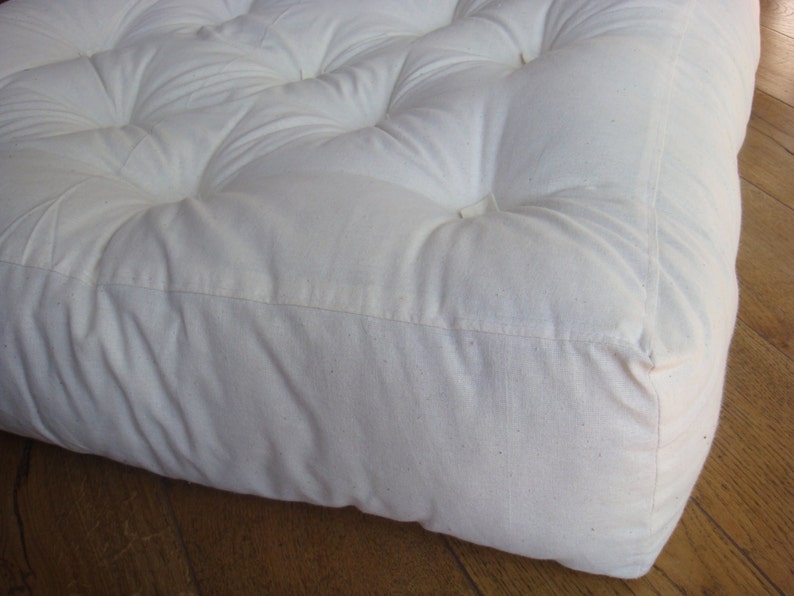 Tufted Wool Replacement Sofa Cushion Inserts / All Natural Etsy