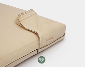 Zip Off Mattress Cover – Custom 3 Side Zipper Cushion Cover
