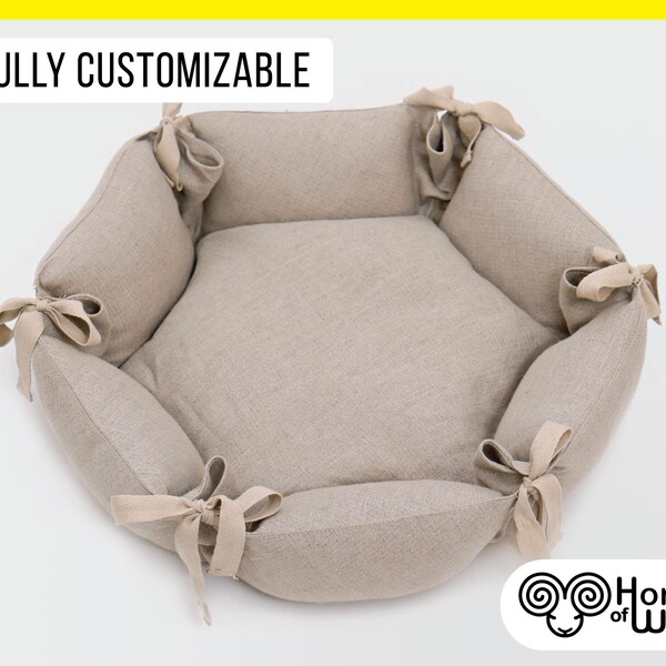 Custom Size Dog Bed Etsy