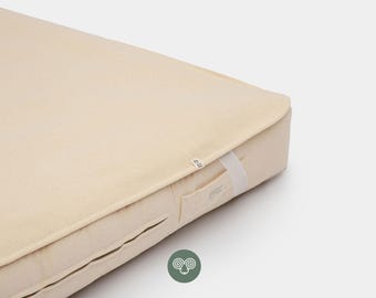 Ochraniacz na materac z wełny – zmywalny, niestandardowy ochraniacz z dziewiczej wełny