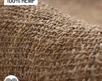 100% Hemp Fabric / 47" (120 cm) Width / By the Yard