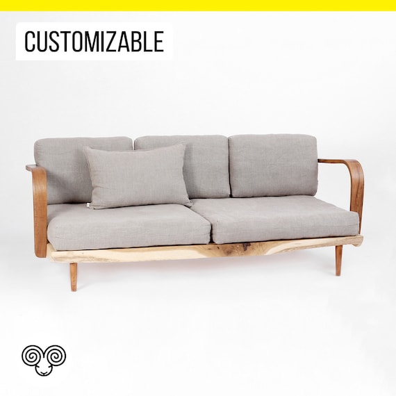 Wool Seat and Back Couch Cushions / All-natural, Free of Synthetics / Any  Custom Size on Request 