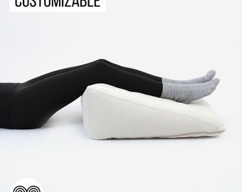 Sloped Knee Lift Wedge Pillow