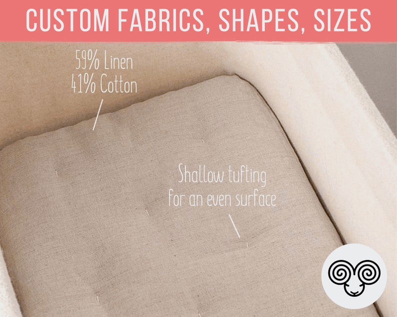 custom size crib mattress