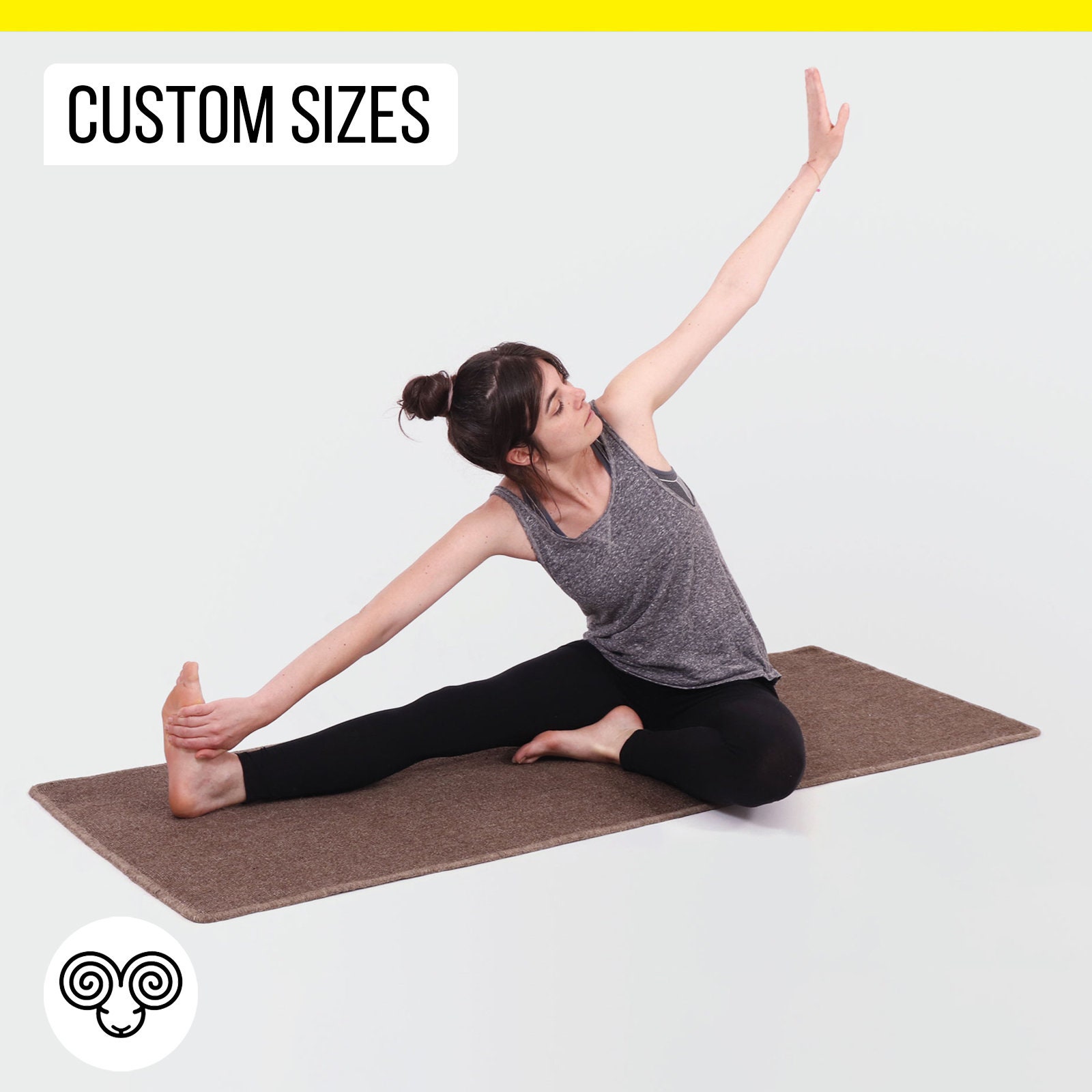 Organic yoga rug - .de