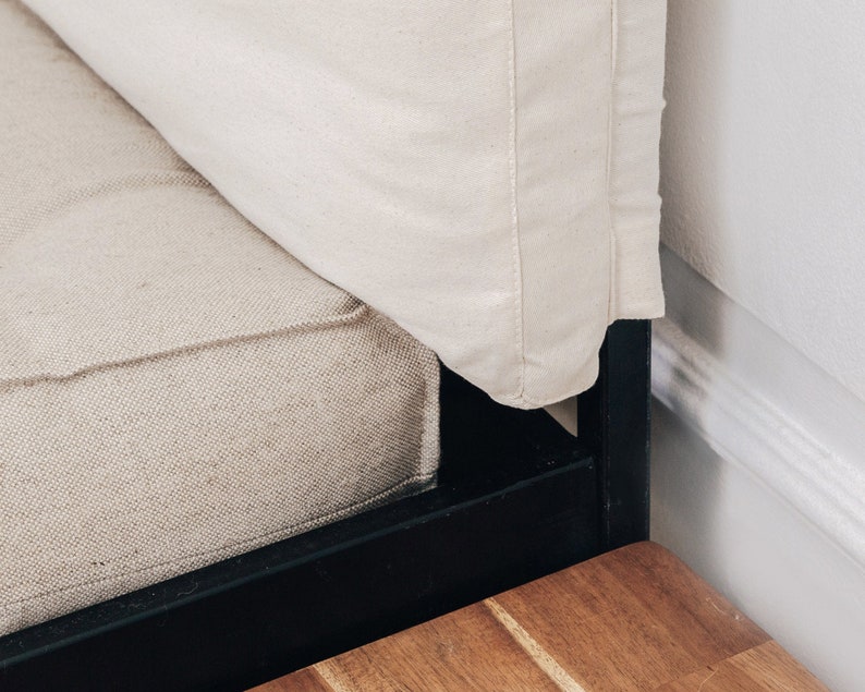 Wool Headboard Cushion with Removable Cover / Express 3day Etsy