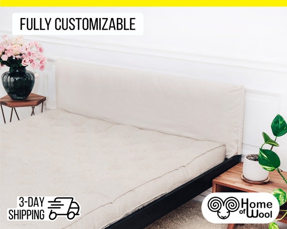 removable headboard cushion