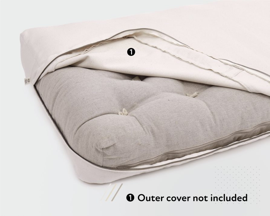 Wool Tufted Replacement Couch Cushion Insert / Made to Etsy UK