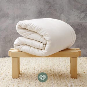 Wool Comforter / Duvet Insert / Summer, Winter or Extra Warm / Made to order from Organic and Oeko-Tex Fabrics & Wool / Any Size on Request