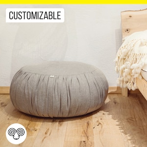 Wool Nightstand with Removable Cover / Made to Order from Organic and Oeko-Tex Fabrics & Wool / Any Size on Request