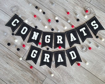 CONGRATS GRAD Bunting Banner