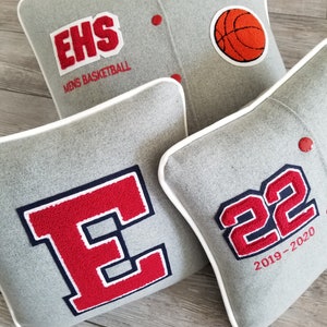 Cuscino Letterman Team personalizzato