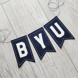 BYU Banner, BYU Bunting, Brigham Young University, BYU Cougars