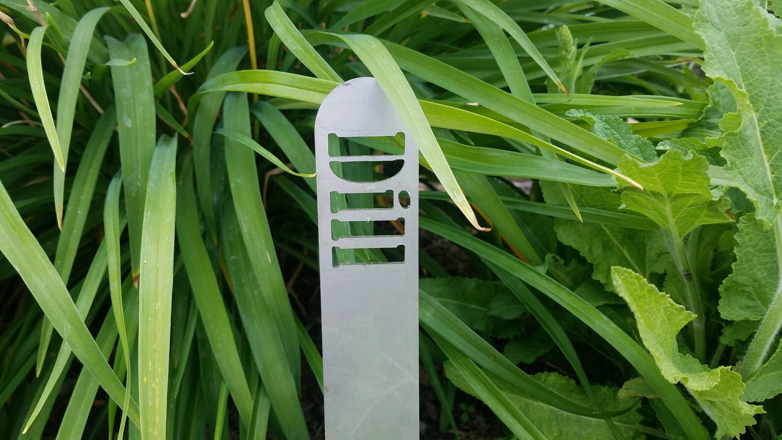 Stainless Steel Dill Herb Stake / Herb Marker / Plant Marker / Etsy