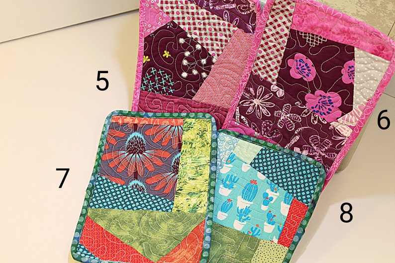 Quilted Mug Rugs Etsy