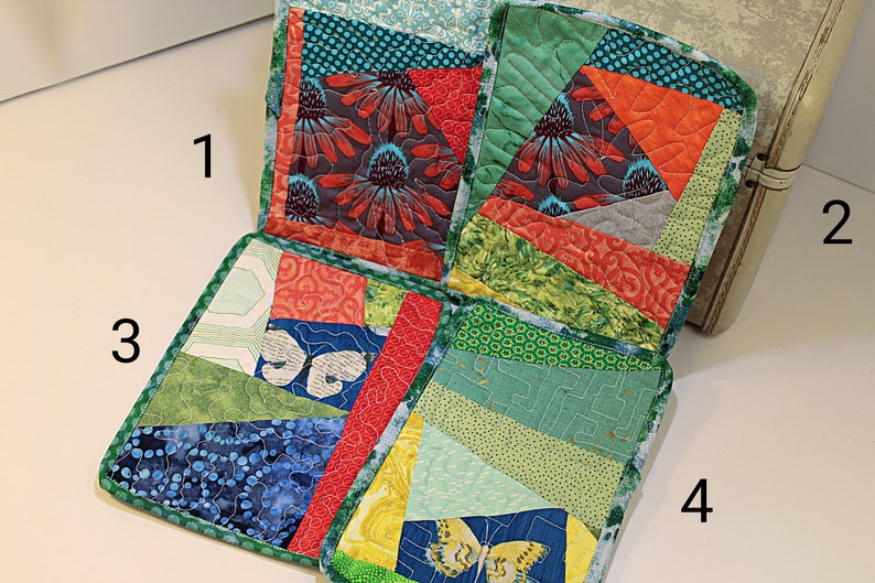 Quilted Mug Rugs Etsy
