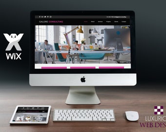 Galore Consulting - Wix Template, Wix Theme, Wix Website Design, Website Template, Business Template, Business Websites
