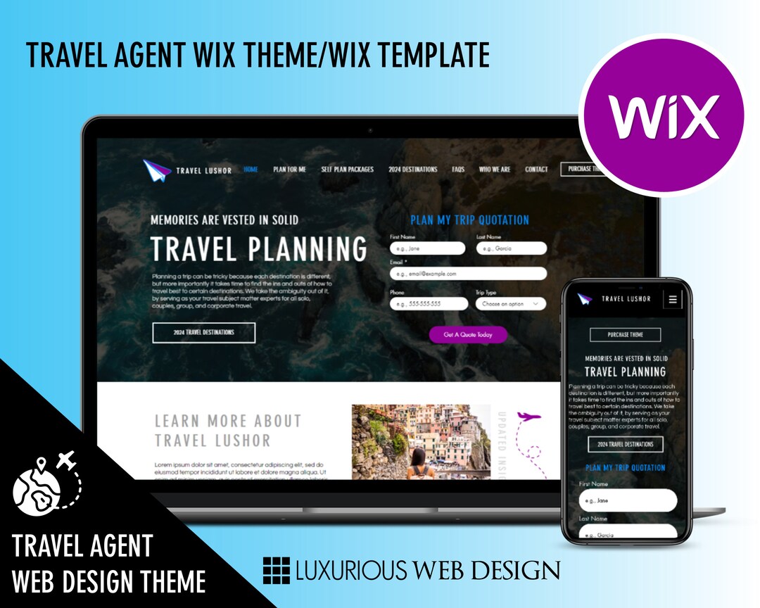 Travel Agent  Design, Travel Agent site, Travel Planner 