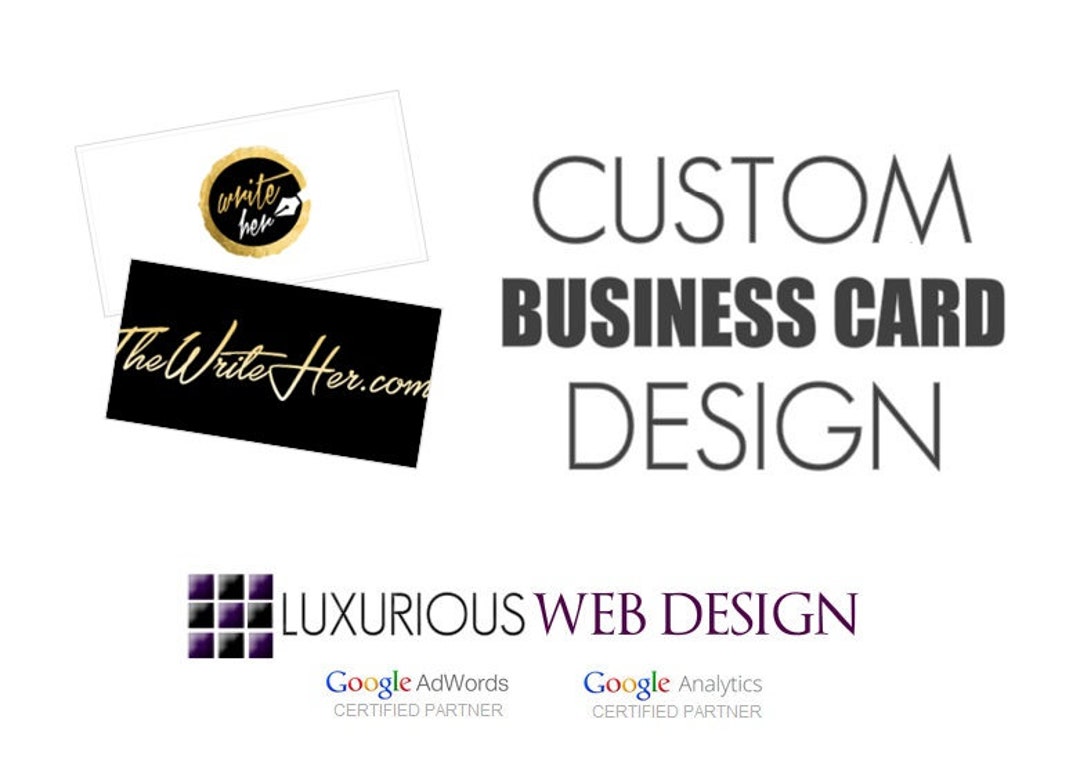 Custom Business Card Design, Business Card, Business Cards, Customized