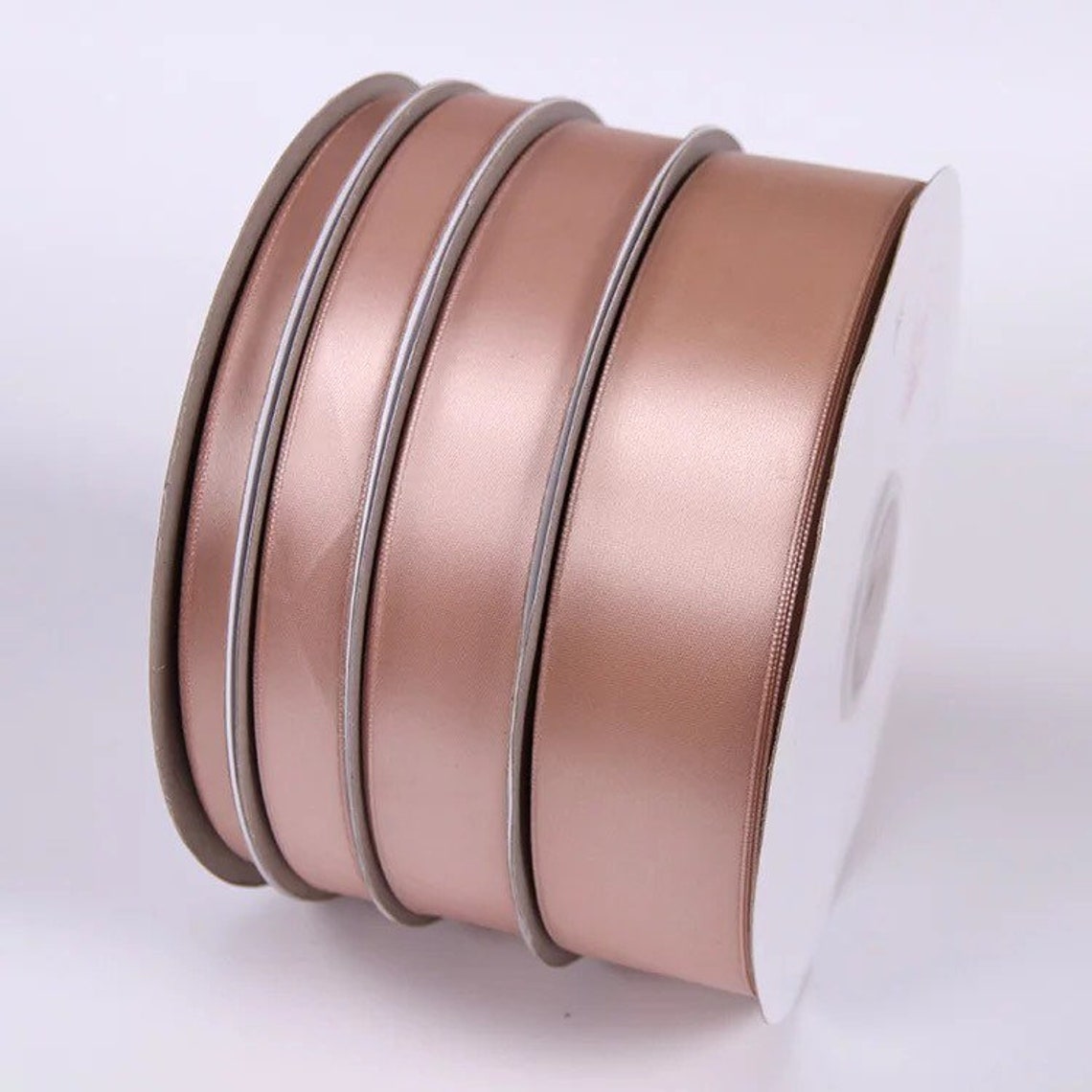 Rose Gold Satin Ribbon Roll Wholesale Christmas Gift Etsy Australia