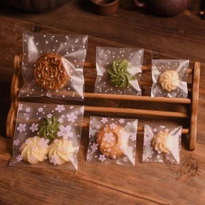 200 sacs à biscuits mats en OPP • Pochettes pour cadeaux de mariage, pochettes pour cadeaux de fête • Buffet de bonbons pour baby shower pour anniversaire • Emballage alimentaire pour boulangerie