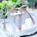 100x Matte or Clear PVC Wedding Favor Boxes with Stickers & Ribbon | Cookie Chocolate Macaroon Sweets Boxes Baby Shower Thank You Gift Boxes