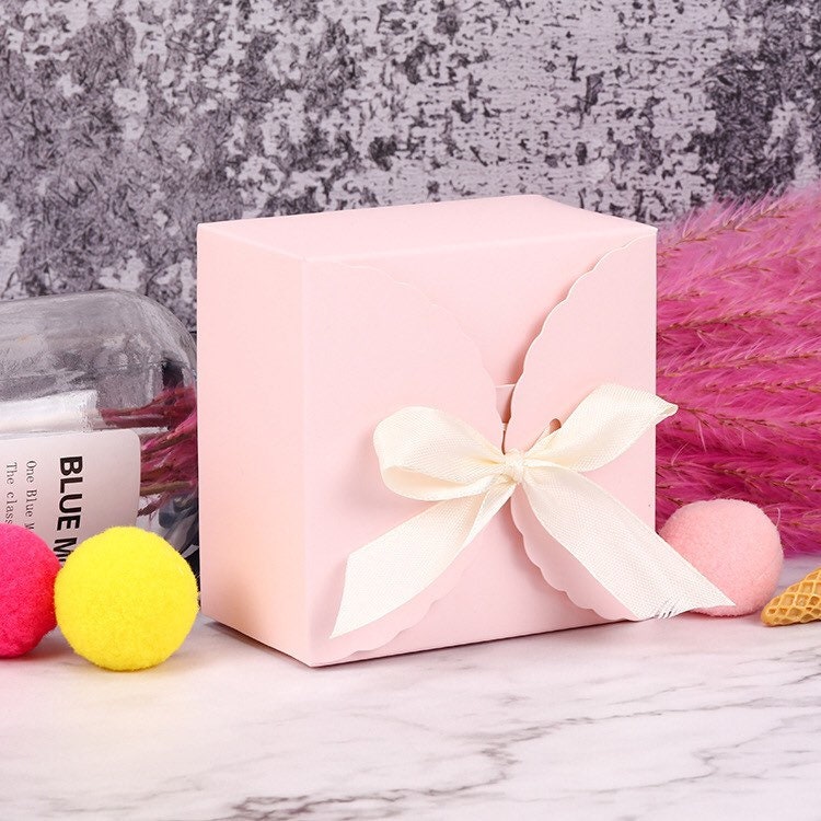 100 Pink Mint Favor Box Wedding Girls Birthday Baby Shower Etsy