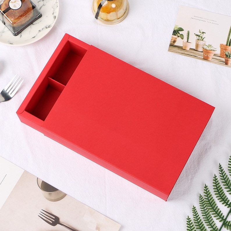 100pcs Six Compartments Frosty Matte PVC or Paper Sleeve Box ...