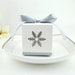 100 Silver Grey Snowflake Favor Boxes | Winter Wedding Wonderland ...