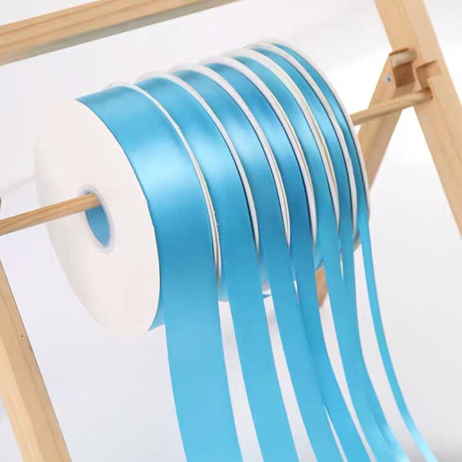Turquoise Satin Ribbon Roll Wholesale • Christmas Gift Wrapping Wedding ...