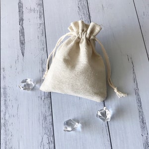 100 unidades de sacos de presente de Natal de casamento em linho natural | Sacos rústicos do favor do aniversário da festa de aniversário do | Sacos para embalagens de produtos de joalheria