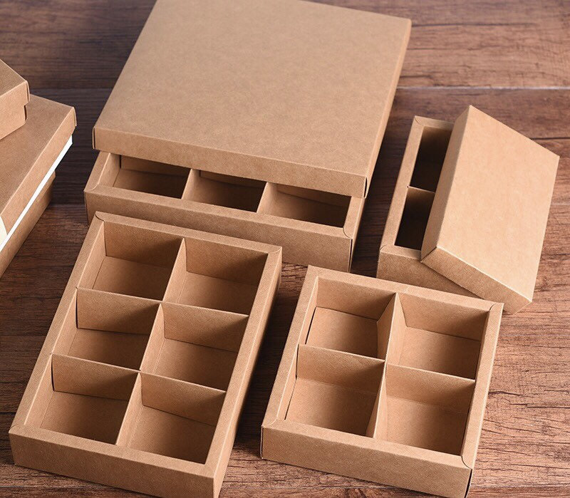 100x Wedding Gift Presentation Kraft Favor Box With Lid and Etsy