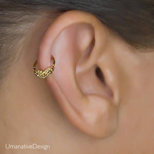 Helix Earring, Rook Earring, Cartilage Earring, Tragus Earring, Conch Earring, Tiny Hoop Earrings, Tiny Hoops