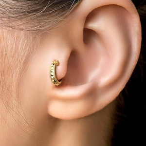 9ct gold tragus earrings deals