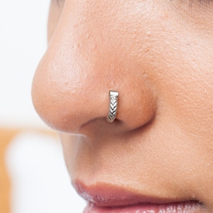 Braided nose ring discount