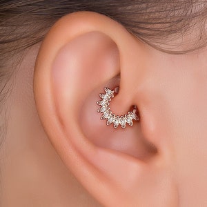 Daith earrings rose gold discount