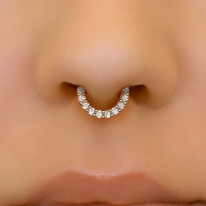 Dainty septum best sale jewelry