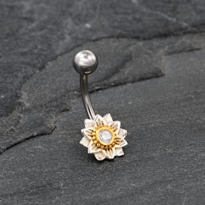 Belly Button Ring, Silver Belly Ring, Belly Button Rings, Belly Piercing, Belly Ring, Tribal Jewelry