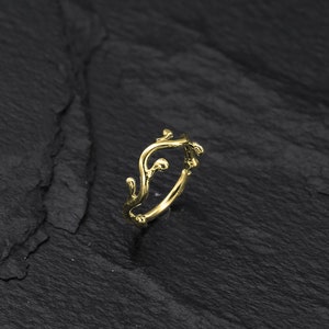 Boucle d'oreille tour en or, boucle d'oreille cartilage, boucle d'oreille conque, boucle d'oreille Daith, boucle d'oreille tragus, créole hélicoïdale dorée, boucle d'oreille hélicoïdale, petit piercing au cartilage