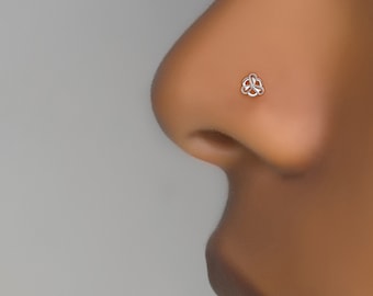 Indian Nose Stud, Nose Ring Stud, India Jewelry, Nose Piercing, Nose Jewlery, Silver Nose Stud
