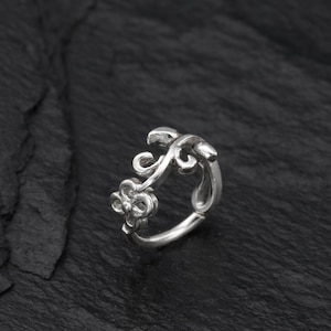 Sterling Silver Cartilage Earring Hoop, Helix Earring Hoop, Tragus Ring, Daith Piercing, Forward Helix Earring, Tragus Earring