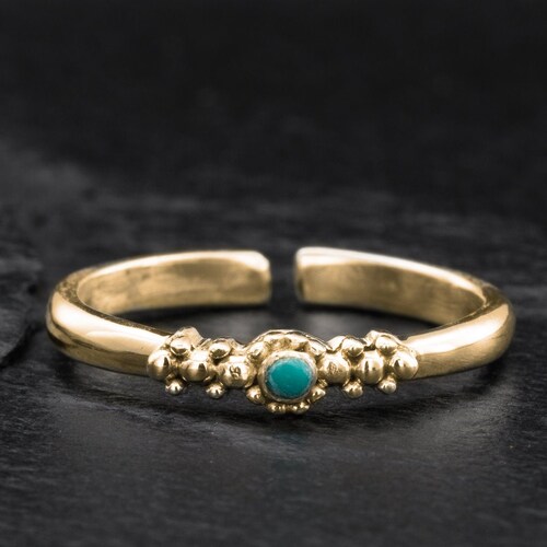 Thin Band Toe Ring Ring for Toe Gold Toe Ring Adjustable Etsy