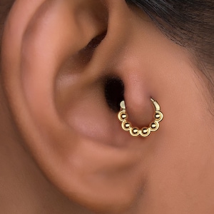 Gold Tragus Piercing Schmuck, kleine Tragus Hoop, Gold Tragus Ohrring, Minimalist Tragus Hoop, Indischer Tragus Schmuck, kleiner Hoop Ohrring